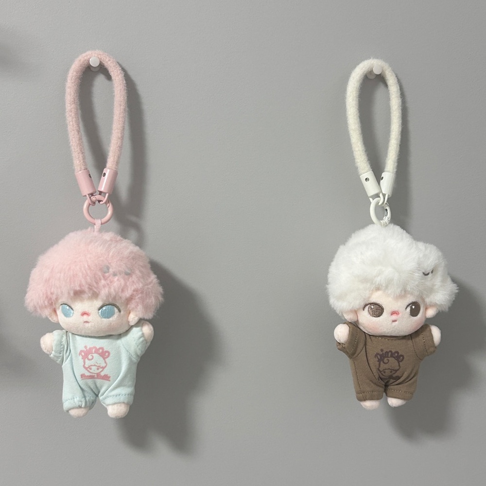 POPMART Dimoo Crush on Coffee Keychain Duo